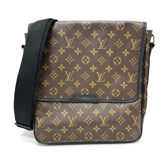 LOUIS VUITTON M56715 MonogramMacassar Bus MM Crossbody bag shoulder bag - Picture 1 of 16